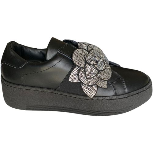 Sneakers Scarpe donna Melinè Sneakers pelle nera PF1500 - Meline - Modalova