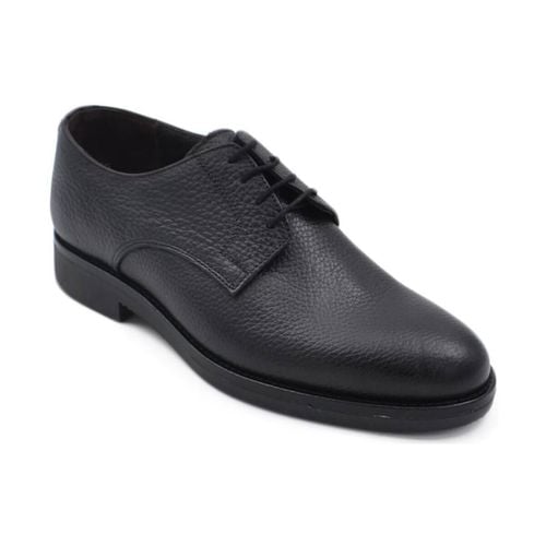 Scarpe Scarpe uomo francesina inglese vera pelle bottolata nera made i - Malu Shoes - Modalova