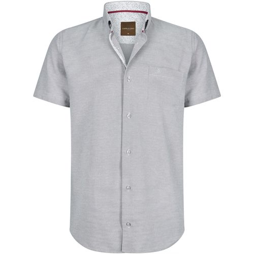 Camicia Korte Mouw Grijs - Cappuccino Italia - Modalova