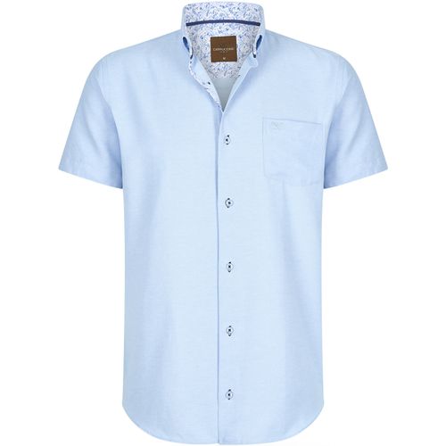 Camicia Korte Mouw Sky Blauw - Cappuccino Italia - Modalova