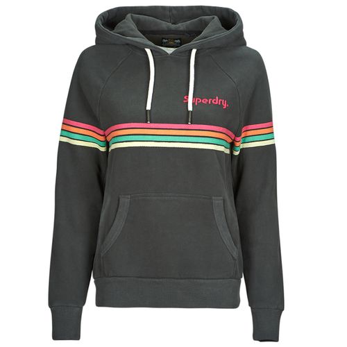 Felpa RAINBOW STRIPE LOGO HOODIE - Superdry - Modalova