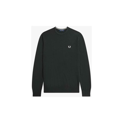 Felpa - GIROCOLLO LANA COTONE - Fred perry - Modalova