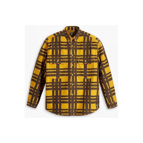 Camicia a maniche lunghe A0953 0009 - SKATE PLAID-TORN PLAID BLACK YELLOW - Levis - Modalova