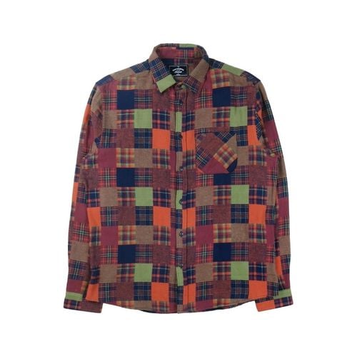 Camicia a maniche lunghe OG Patchwork Shirt - Checks - Portuguese Flannel - Modalova