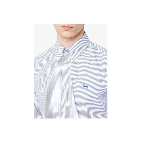 Camicia a maniche lunghe - CAMICIA BOTTON DOWN 2 TESSUTI - Harmont & Blaine - Modalova