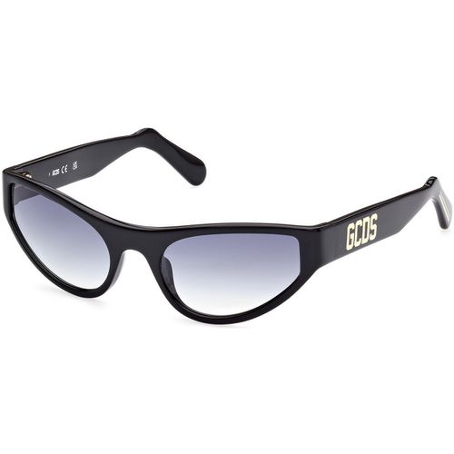 Occhiali da sole GD0024 Occhiali da sole, Nero lucido/Fumo, 55 mm - Gcds - Modalova