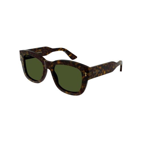 Occhiali da sole GG1110S Occhiali da sole, Havana/Verde, 53 mm - Gucci - Modalova