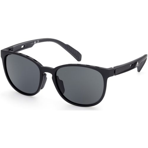 Occhiali da sole SP0036 Occhiali da sole, Nero-opaco/Fumo, 56 mm - Adidas - Modalova