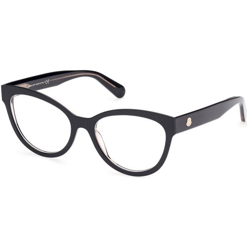 Occhiali da sole ML5142 Montature da vista, Nero/Cristallo, 53 mm - Moncler - Modalova