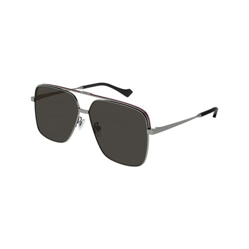 Occhiali da sole GG1099SA Occhiali da sole, Rutenio/Grigio, 61 mm - Gucci - Modalova