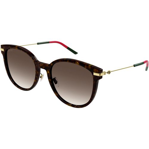 Occhiali da sole GG1196SK Occhiali da sole, Havana/Marrone, 56 mm - Gucci - Modalova