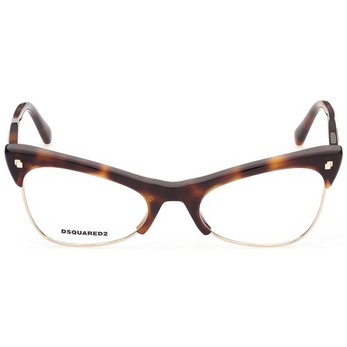 Occhiali da sole DQ5332 Montature da vista, Havana, 52 mm - Dsquared - Modalova