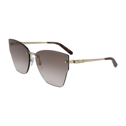 Occhiali da sole SF223S 42687 Occhiali da sole, /Marrone, 62 mm - Ferragamo - Modalova