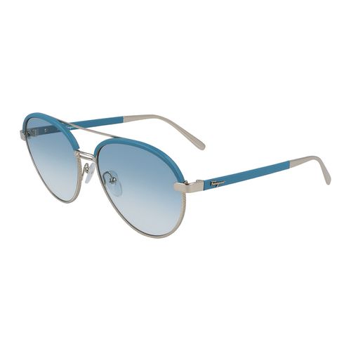 Occhiali da sole SF229SL 42684 Occhiali da sole, /Azzurro, 59 mm - Ferragamo - Modalova