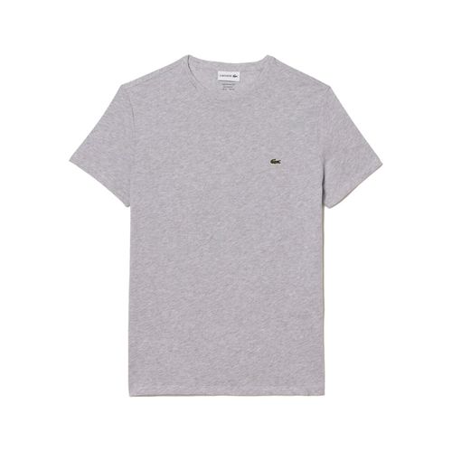 T-shirt & Polo Regular Fit T-Shirt - Gris Chine - Lacoste - Modalova