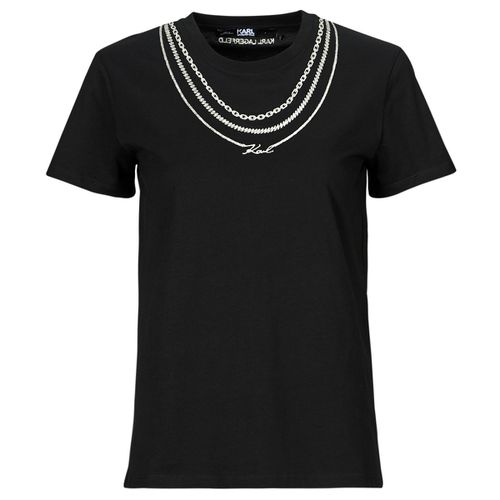 T-shirt karl necklace t-shirt - Karl Lagerfeld - Modalova