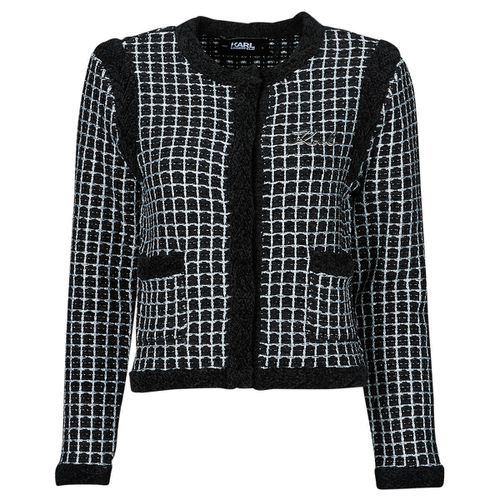 Giacca classic boucle cardigan - Karl Lagerfeld - Modalova