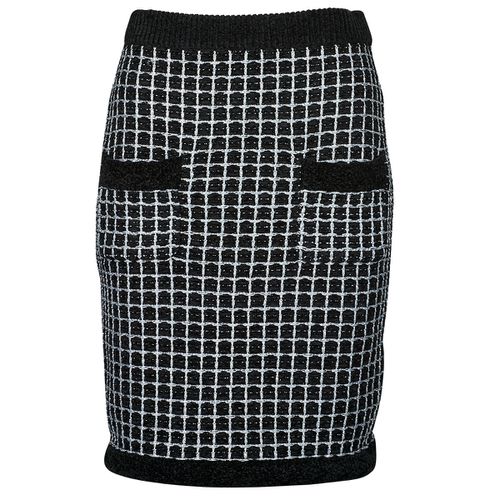 Gonna boucle knit skirt - Karl Lagerfeld - Modalova