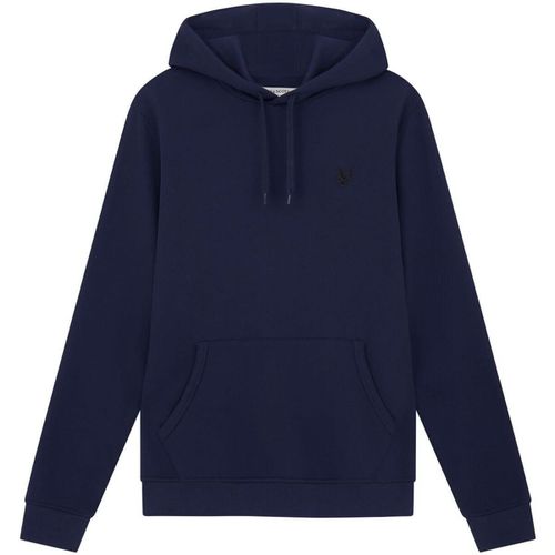 Felpa ML416TON TONAL PULLOVER HOODIE-Z27. DARK NAVY - Lyle & Scott - Modalova