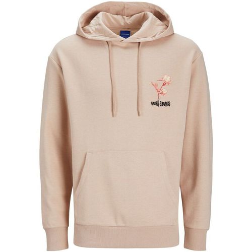 Felpa 12256165 JORGAMES SWEAT HOOD-RUGBT TAN - Jack & jones - Modalova