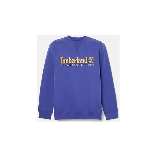 Felpa TB0A65DD LS EST. 1973 CREW BB SWEATSHIRT-ED5 B CLEM - Timberland - Modalova