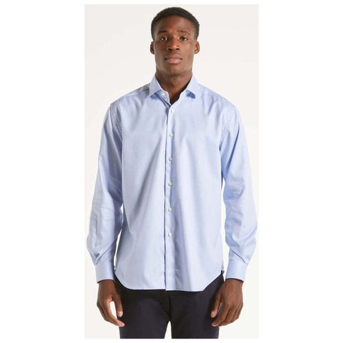 Camicia a maniche lunghe camicia evolution travel azzurra - Xacus - Modalova