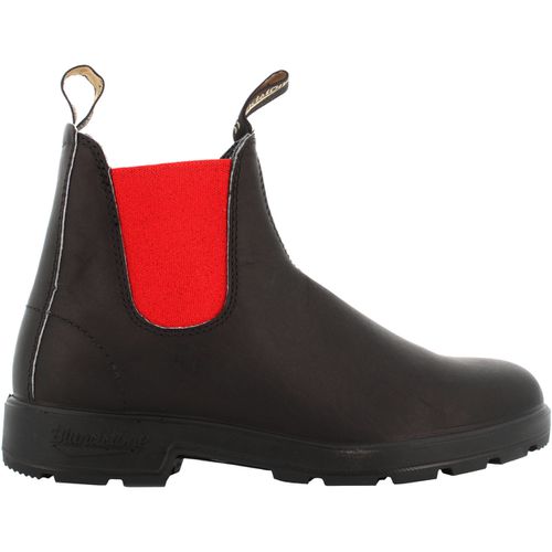 Stivaletti beatles unisex 508 COLOURED ELASTIC SIDED BOOT BLACK/RED - Blundstone - Modalova