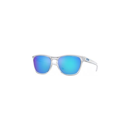 Occhiali da sole OO9479 MANORBURN Occhiali da sole, Trasparente/Blu, 56 mm - Oakley - Modalova