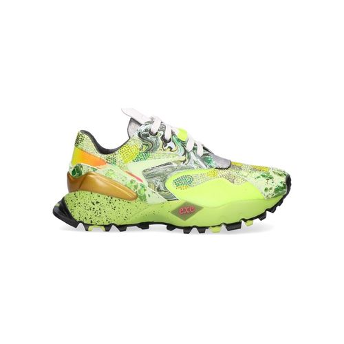 Sneakers EXÉ 134-8 - Lime Leather - Exé Shoes - Modalova