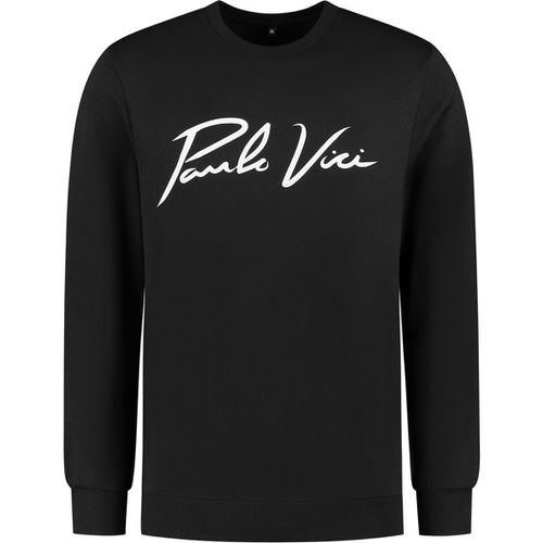 Felpa Paulo Vici Logo Sweater - Paulo Vici - Modalova