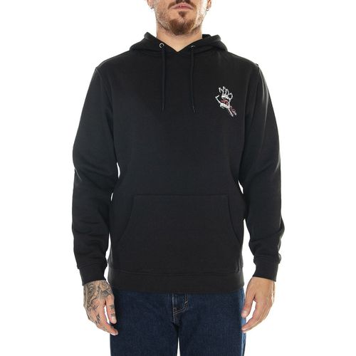 Felpa Bone Hand Cruz Hood Black - Santa cruz - Modalova