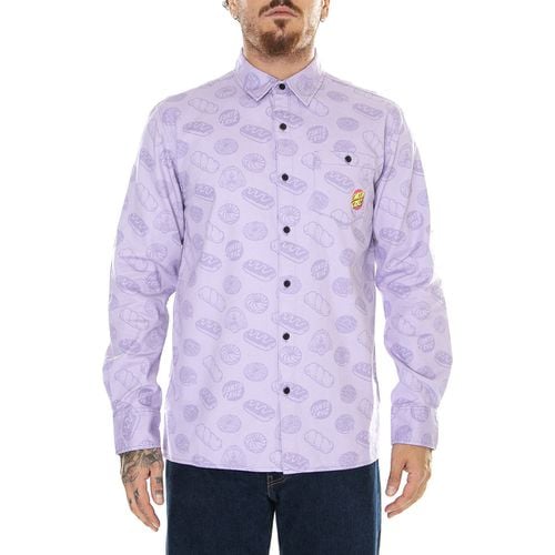 Camicia a maniche lunghe M' McCoy Donut Dog hirt Digital Lavender - Santa cruz - Modalova