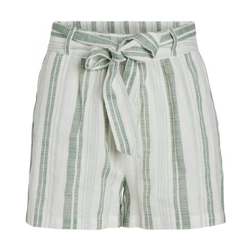 Shorts Etni Shorts - Cloud Dancer/Green - Vila - Modalova