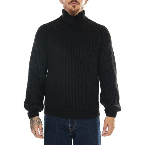 Maglione M' Roni High Collar weater Black - Edwin - Modalova