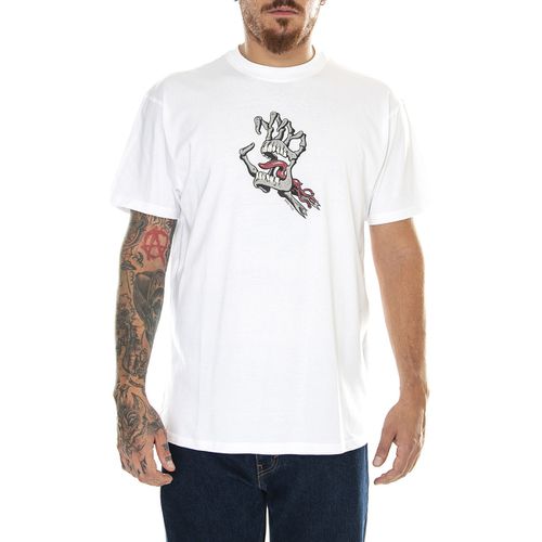 T-shirt & Polo Bone Hand Cruz Front T-hirt White - Santa cruz - Modalova