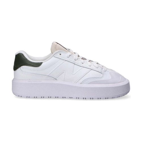 Sneakers basse sneaker CT302 pelle bianca verde - New balance - Modalova