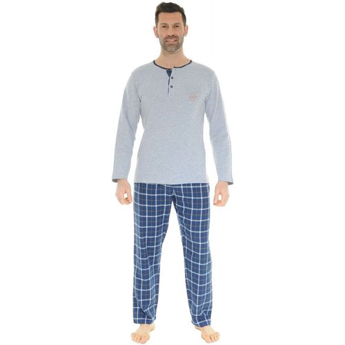 Pigiami / camicie da notte PYJAMA LONG GRIS DORIAN - Christian Cane - Modalova