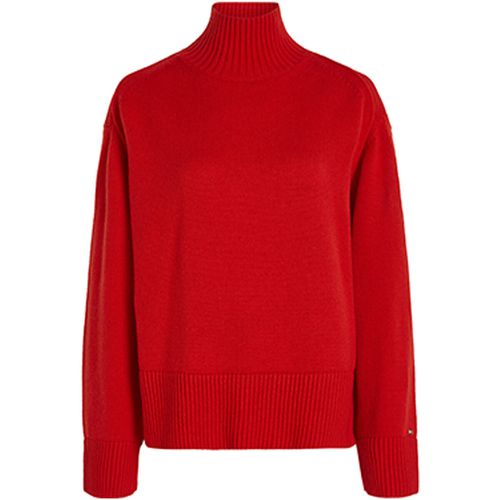 Maglione Pullover relaxed fit con collo a lupetto - Tommy hilfiger - Modalova