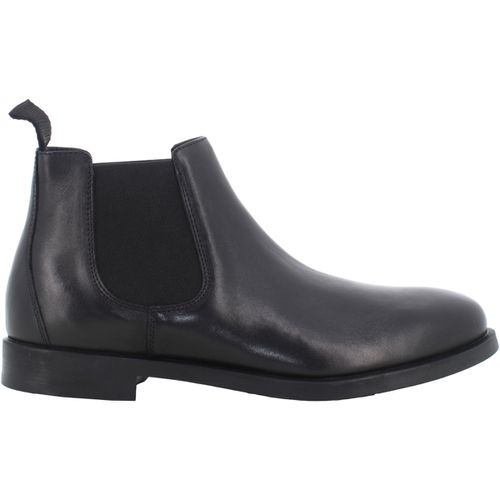 Stivaletti uomo scarpe polacchini 22763-D-VM1 DELAVE' NERO - Antica Cuoieria - Modalova