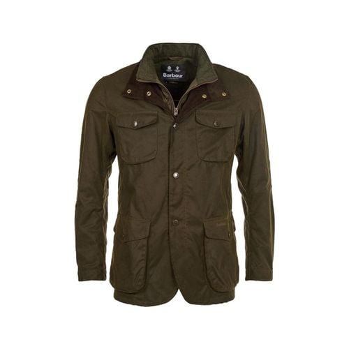 Mantella Ogston Waxed Cotton Jacket - Olive - Barbour - Modalova