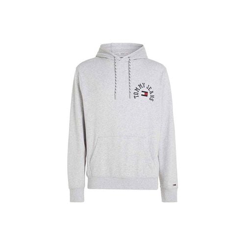 Felpa Felpa Uomo Regular Arched Logo and Hoodie - Tommy Jeans - Modalova