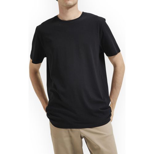 T-shirt & Polo 16087842 BLACK - Selected - Modalova