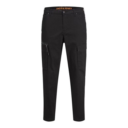 Pantaloni 12194240 JPSTACE JJDEX TAPERED-BLACK - Jack & jones - Modalova