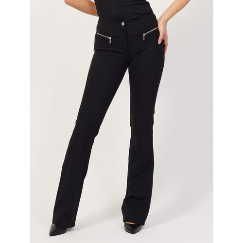 Pantaloni Pantaloni neri slim fit con tasche con zip - Boss - Modalova