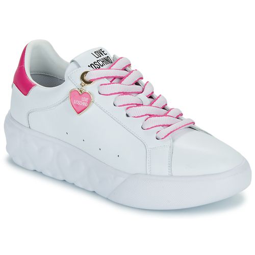 Sneakers basse FUXIA HEART+GOLD - Love Moschino - Modalova