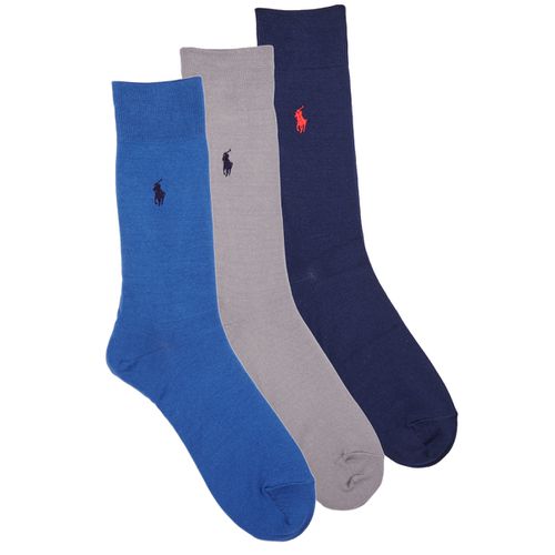 Calzini 84023PK-MERC 3PK-CREW SOCK-3 PACK - Polo ralph lauren - Modalova