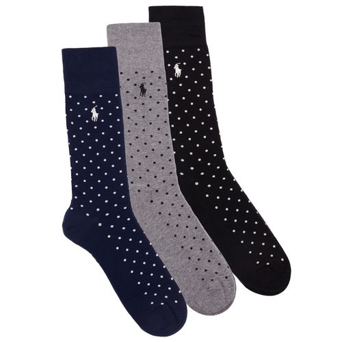 Calzini 86255PK-3PK DOT-CREW SOCK-3 PACK - Polo ralph lauren - Modalova