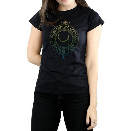 T-shirts a maniche lunghe Wingardium Leviosa - Harry Potter - Modalova