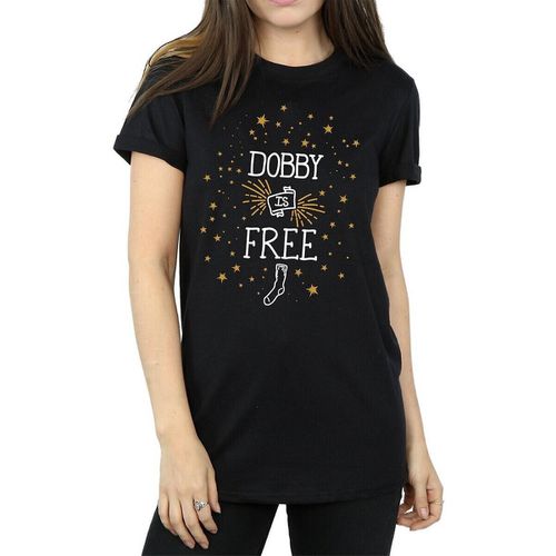 T-shirts a maniche lunghe Dobby Is Free - Harry Potter - Modalova