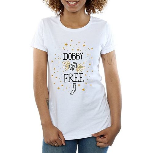 T-shirts a maniche lunghe Dobby Is Free - Harry Potter - Modalova